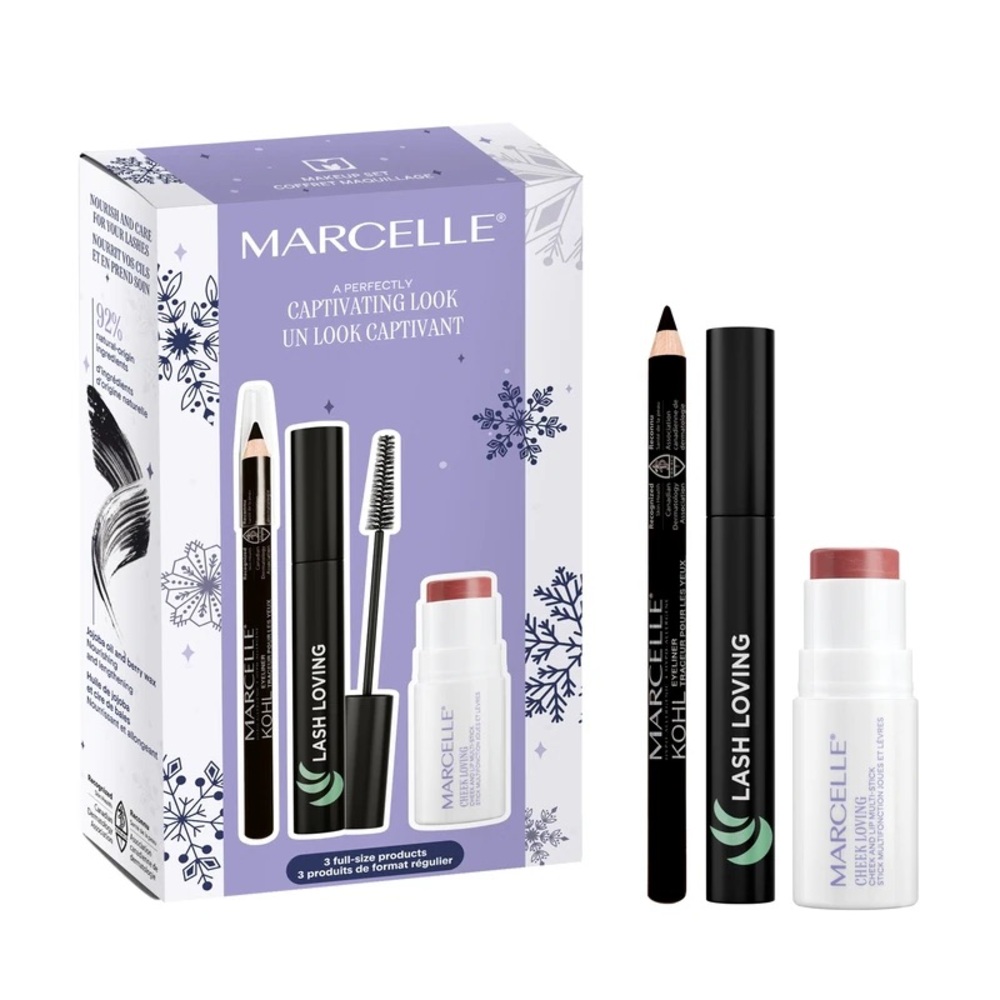 MARCELLE MAKEUP SET Lash NEW